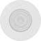 Ekena Millwork Standard Grayson Bullseye Rosette with Square Edge, 6"W x 6"H x 1/2"P ROSP060X060X050GRY02 - alternate 4